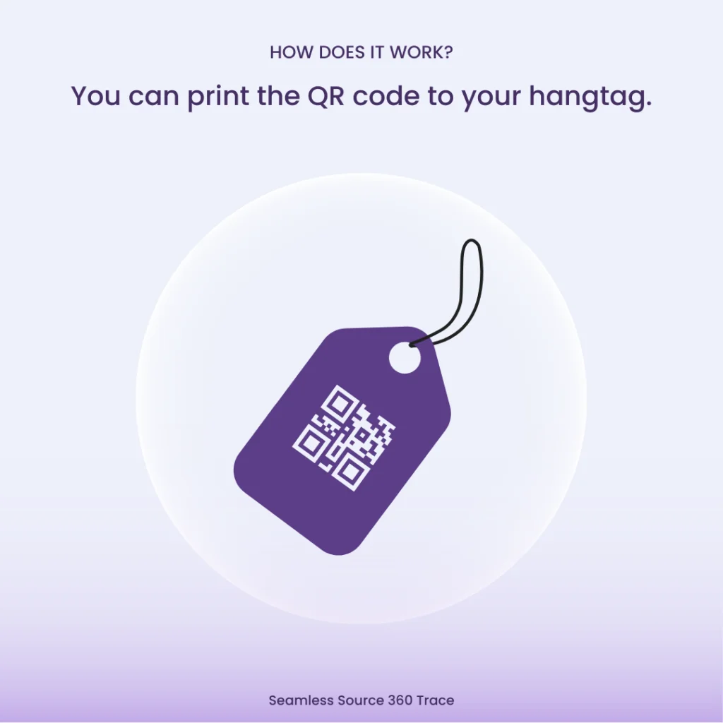 QR hangtag