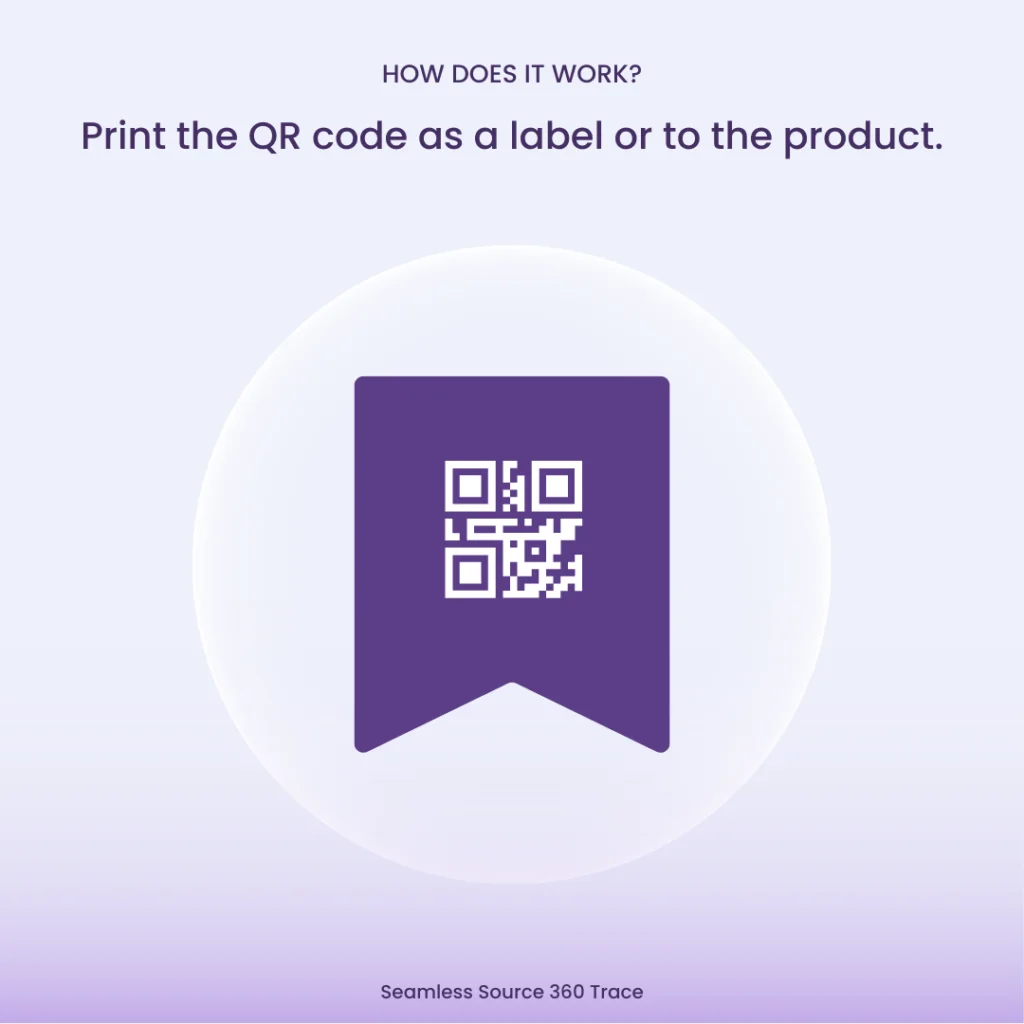 QR label