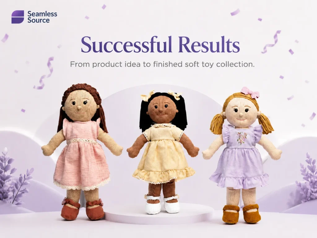 Successful results- toys production - seamless source