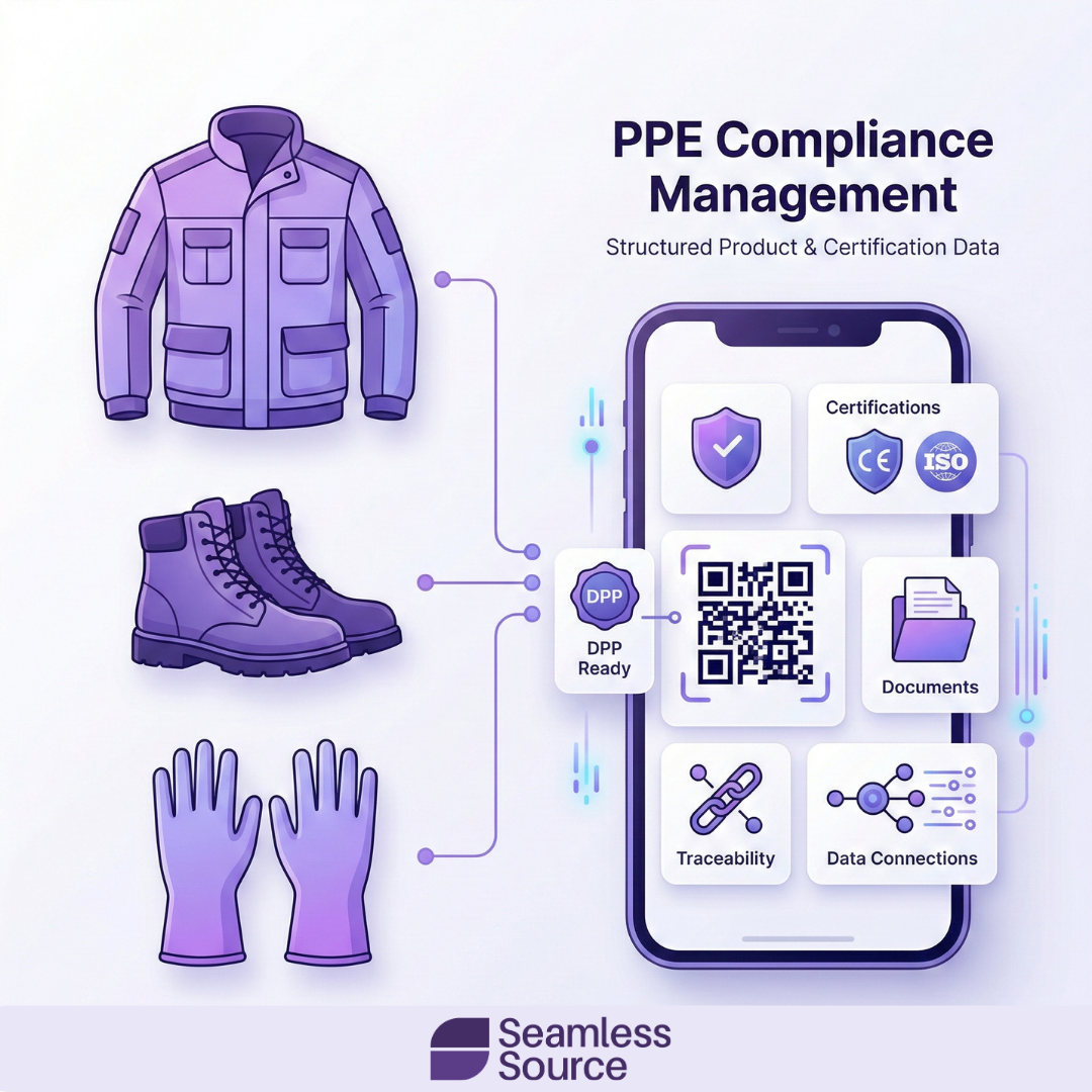 Digital Product Passport for Fashion | Seamless Source 59 - Seamless Source PPE Compliance Management - Seamless Source