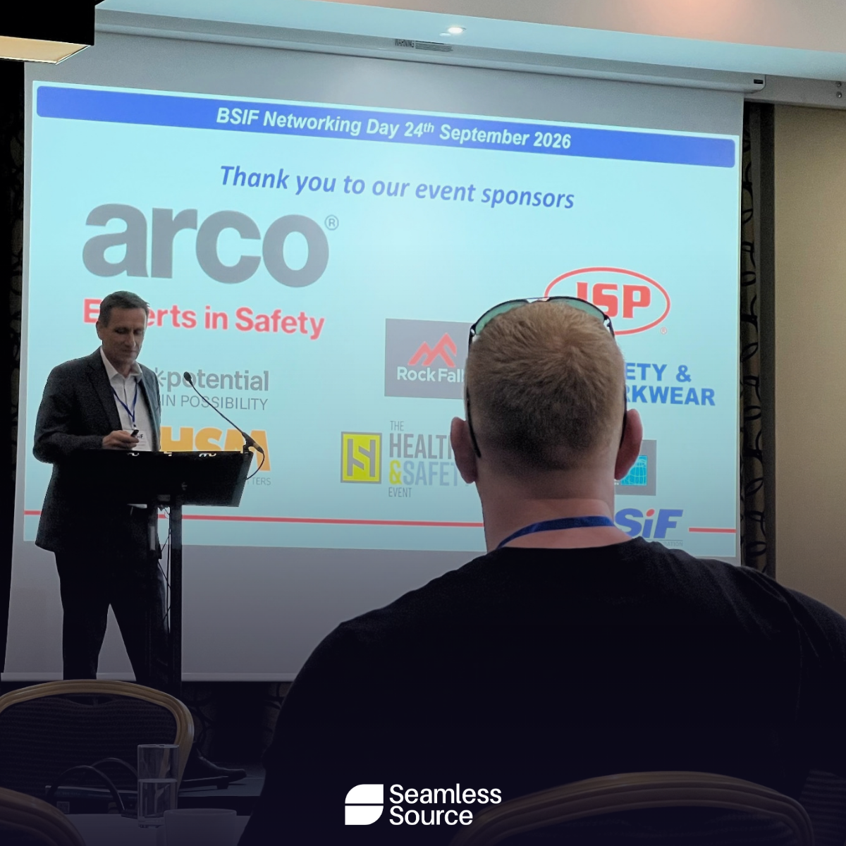 BSIF membership networking event with safety industry representatives